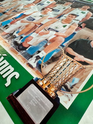 Panathinaikos 2000 used, at the top of Europe 60x48cm PAO