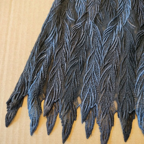 Babydoll like new, black with grey-blue details, size 2