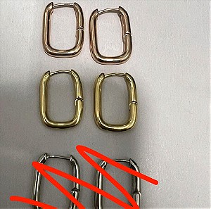 Σετ 2 ζευγάρια σκουλαρίκια
