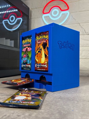 Θήκη για TCG Booster Packs καινούργια, χωρητικότητας 74 φακελάκια
