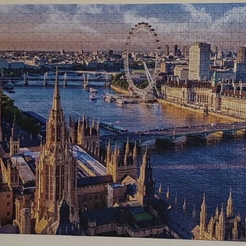 Puzzle used without box, London cityscape