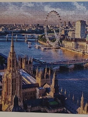 Puzzle used without box, London cityscape
