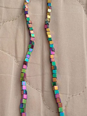 Hematite beads new, 3 mm, 99 pieces