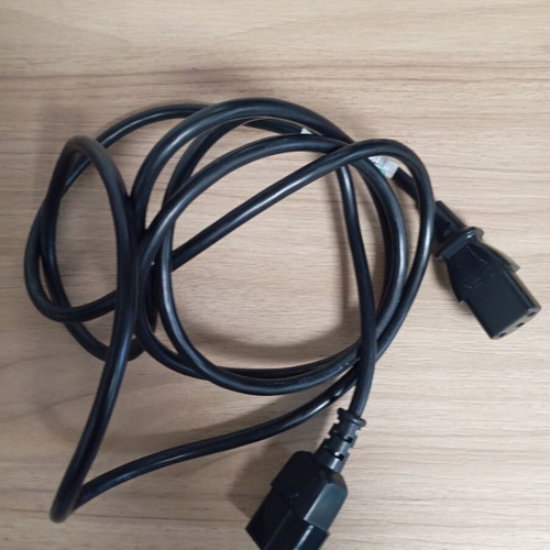 HP 8120-6514 IEC C13/C14 power cord cable used 2m