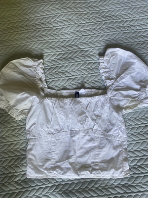 H&M women's crop top like new, size S, white