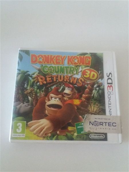  DONKEY KONG COUNTRY RETURNS(NINTENDO 3DS)