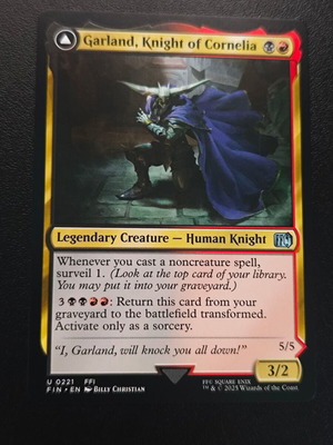 Garland, Knight of Cornelia κάρτα Magic: The Gathering - Final Fantasy καινούργιο