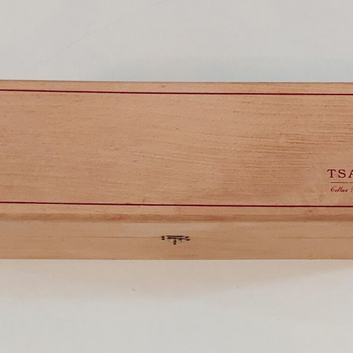 Wooden Tsantali Cellar Reserve Collection Wine Bottle Case like new