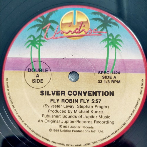 Silver Convention Penny McLean Fly Robin Fly Lady Bump 12'' Vinyl Maxi Single used