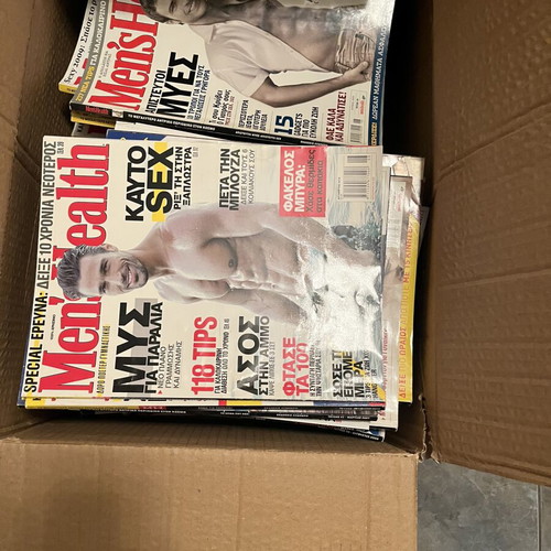 Men’s Health magazines, pack of 54 issues, 2006-2013
