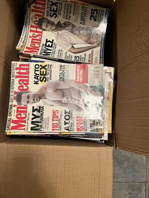 Men’s Health magazines, pack of 54 issues, 2006-2013