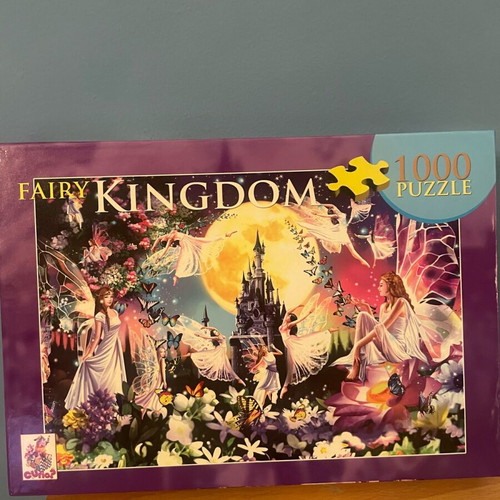 Fairy Kindom puzzle 1000 pieces like new