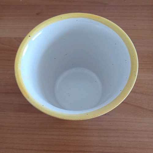 Ceramic flowerpot like new made in West Germany Glaser Keramik