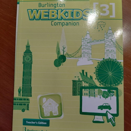 Burlington Webkids 3 Teacher's Book Set New, 4 Books