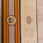 Castell pencil case used, antique from Germany