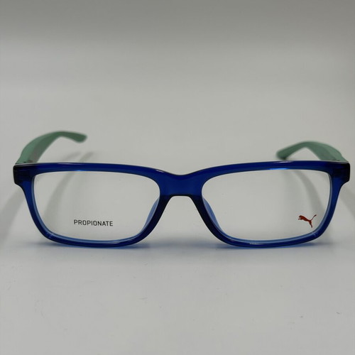 PUMA PJ00580 002 Propionate Kids Glasses Like New Blue Green