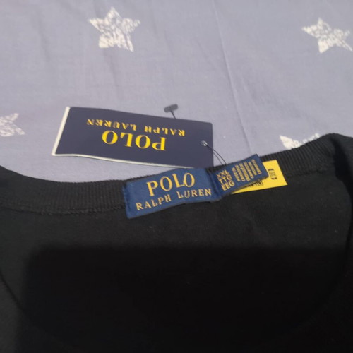 Polo Ralph Lauren T-shirt XXL new, black with Big Pony print