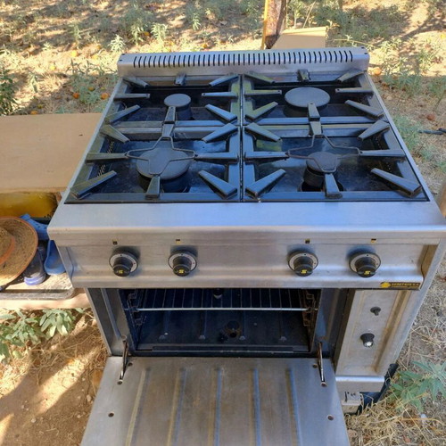 Seretidis Ser-Gas FC4F Professional Gas Kitchen Like New 27.5Kw