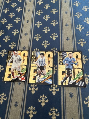 Panini World Class The Game Changers stickers used, includes 3 World Cup 2022 cards