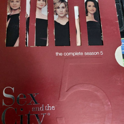 Sex and the City DVD used, season 5 with subtitles