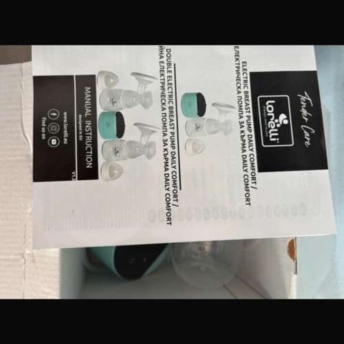 Lorelli double electric breast pump like new
