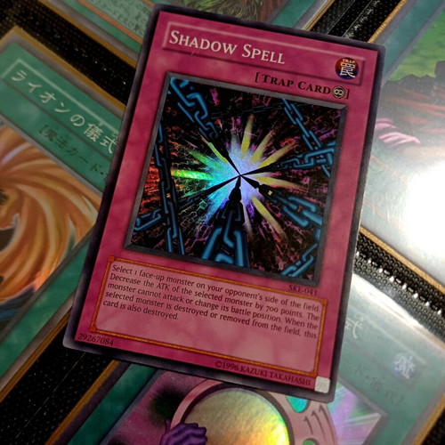 Shadow Spell SKE Super Rare Unlimited Yu-Gi-Oh! card