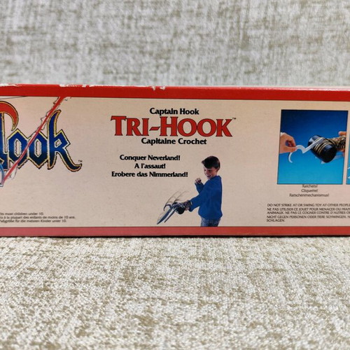 Hook Tri-Hook Captain Hook Mattel 1991 new