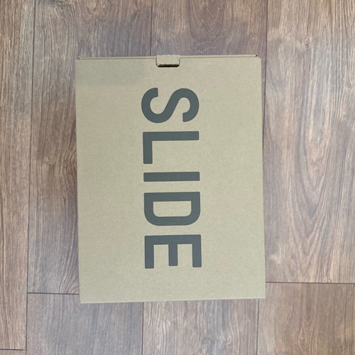 Yeezy Slide Clay Taupe new Adidas slippers size 43 beige