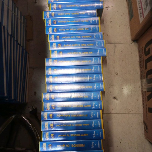 Magic English VHS learning English tapes, pack of 30, new
