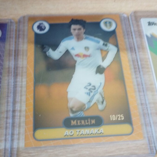 Topps Merlin football card Pape Matar Sarr, numbered 46/75