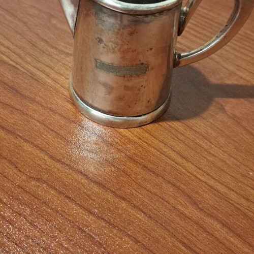 Silver-plated antique small milk jug Hacker like new
