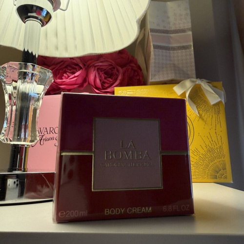 La Bomba body cream Carolina Herrera new