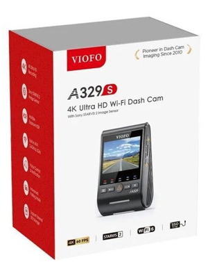 VIOFO A329S dash camera με GPS και πίσω κάμερα, σαν καινούργιο