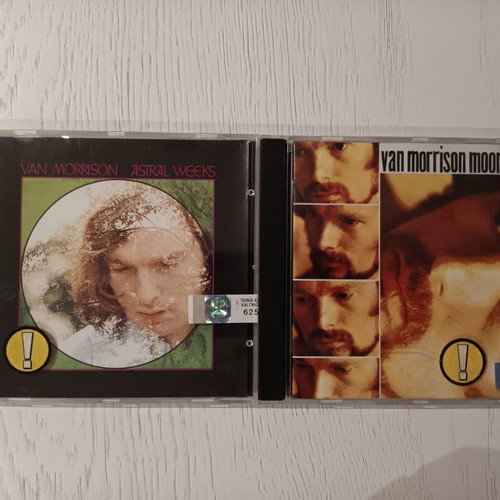 Van Morrison 2 CD albums like new, Astral Weeks & Moondance