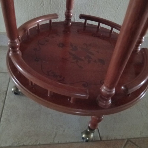 Small furniture with marquetry surface, new