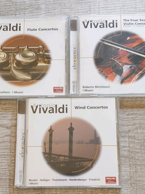 Vivaldi 3 CD pack used, classical music