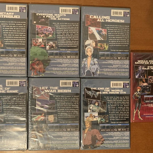 Z.O.E. Dolores + Idolo Zone of the Enders DVD Set Complete Series New