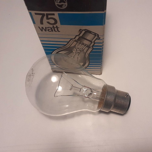 Vintage Phillips and Geyer incandescent bulbs used, set of 6