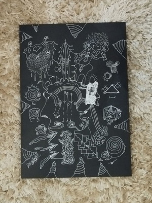 The Knight of the Shadow Original Artwork New A4