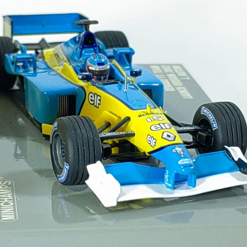 Renault F1 Launch Version 2002 Jenson Button 1:43 Minichamps