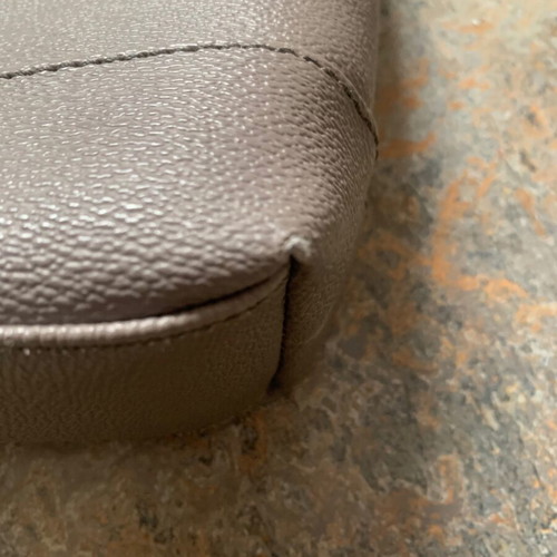 Calvin Klein crossbody bag used, gray and beige