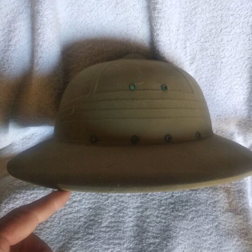Desert helmet 1945 like new, Greek army, French origin