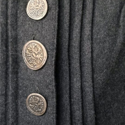 Landhaus wool dress like new, sizes M and L, dark gray