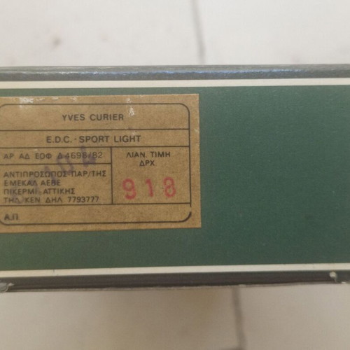 Vintage Yves Curier Sport Light Pour Homme eau de cologne 50 ml like new, men's cologne