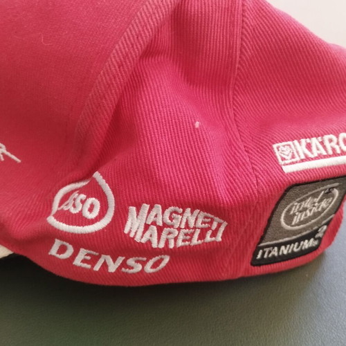 Panasonic Toyota Racing hat like new, red, one size