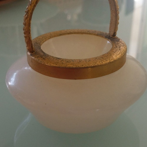 Decorative miniature basket used