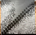  Ανάγλυφος πίνακας Μοναστηριού Ostrog 50X40cm