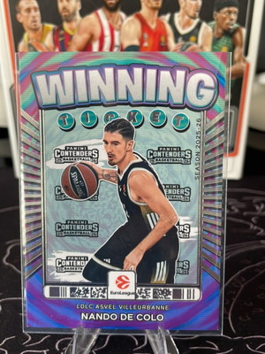 2025-26 Panini Contenders Euroleague Nando De Colo Winning Ticket σαν καινούργιο