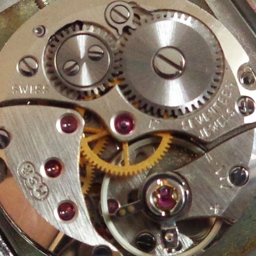 Revue K1115E Swiss mechanical wristwatch, dress style