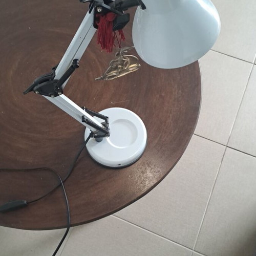 Architectural desk lamp like new with decorative boat gift